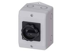 Interruttore sezionatore Nero 3 poli 16 mm² 25 A 1 NA, 1 NC 690 V/AC Siemens