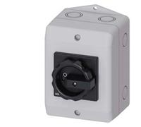 Interruttore sezionatore Nero 3 poli 6 mm² 16 A 1 NA, 1 NC 690 V/AC Siemens