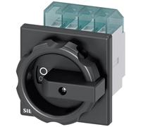 Siemens 3LD2003-0TK51 RELÈ Spina COMPATTA unità DC 24V, 2 CO Contatto LED MODULO Rosso Standard Presa A A Vite TERMINALE, Plastica, Nero