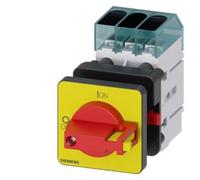 Interruttore-sezionatore Rosso, Giallo 3 poli 16 mm² 16 A 690 V/AC Siemens