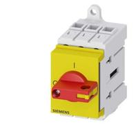 Interruttore-sezionatore Rosso, Giallo 3 poli 16 mm² 16 A 690 V/AC Siemens