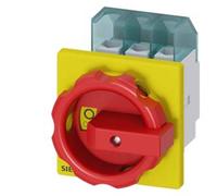 Interruttore sezionatore Rosso, Giallo 3 poli 16 mm² 32 A 690 V/AC Siemens