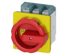 Interruttore-sezionatore Rosso, Giallo 3 poli 50 mm² 100 A 690 V/AC Siemens