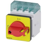 Interruttore sezionatore Rosso, Giallo 3 poli 6 mm² 16 A 690 V/AC Siemens