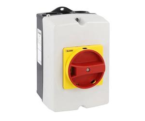 Interruttore sezionatore rotativo Lovato da parete 4X32A IP65 GAZ032T4