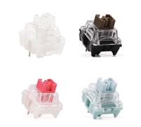 Interruttore silenzioso TTC Bianco bluastro Frozen Mute Marrone Rosso V3 Silenzio Tastiera meccanica Interruttori MX RGB SMD Kit hot swap Interruttore muto