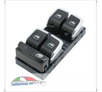INTERRUTTORE SINISTRO CHROME ALZACRISTALLI ELETTRICI 10 PIN PER AUDI A4 B8 2008-