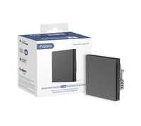 Interruttore Smart da Parete Aqara H1 Grigio, Singolo, Senza Filo Neutro, Zigbee 3.0, UE, WS-EUK01-G