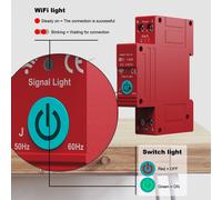 Interruttore Smart WiFi Compatibile con App per Timer Telecomando e Tracciamento