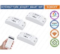 INTERRUTTORE SMART WIFI SONOFF BASIC SWITCH COMPATIBILE CON AMAZON ALEXA GOOGLE