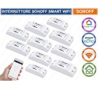 INTERRUTTORE SMART WIFI SONOFF BASIC SWITCH COMPATIBILE CON AMAZON ALEXA GOOGLE