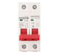 Interruttore solare DC1000V 2P per corrente nominale 10A 16A 32A 50A 63A con livello di protezione efficace (16A)