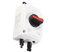 Interruttore Solare Isolatore DC Fotovoltaico Interruttore Isolato Impermeabile IP66 per Accessori Professionali per Alimentato a Energia Solare 1500V DC 32A 4P (Tipo 1)