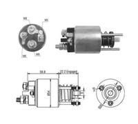 Interruttore solenoide, avviamento MEAT & DORIA 46134