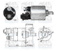Interruttore solenoide, avviamento MEAT & DORIA 46140