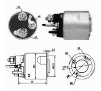 Interruttore solenoide, avviamento MEAT & DORIA 46159
