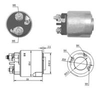 Interruttore solenoide, avviamento MEAT & DORIA 46160