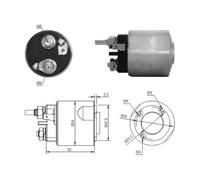Interruttore solenoide, avviamento MEAT & DORIA 46310