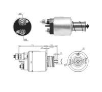 Interruttore solenoide, avviamento MEAT & DORIA 46311