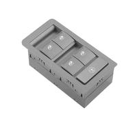 Interruttore/sollevamento Alzacristallo Elettrico Anteriore Sinistro Per Commodore VY E VZ 2002-2006 Numero Modello 92111628(Gray)