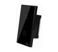 INTERRUTTORE SONOFF SMART 2 CANALE CONTROLLER WIRELESS PLACCA TOUCH DOMOTICA T3U