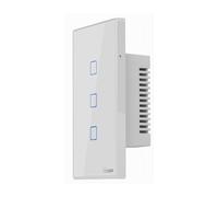 INTERRUTTORE SONOFF SMART 3 CANALE CONTROLLER WIFI PLACCA TOUCH DOMOTICA T2US3C