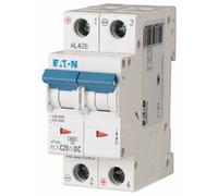 Interruttore sovracorrente 2P C 20A 10kA DC PL7-C20/2-DC 264903