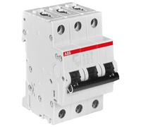 Interruttore sovracorrente 3P B 10A 6kA AC SZ200 2CDS253025R0105