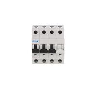Interruttore sovracorrente 3P+N D 0,5A 15kA AC FAZ-D0,5/3N 278982