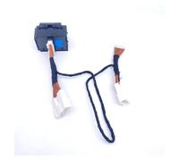 interruttore specchietto Per Toyota Per Rav4 Per Crown 1pc Luci LED Blu Ghiaccio E Bianche Specchietto Retrovisore Interruttore Pieghevole Automatico(Ice blue light)