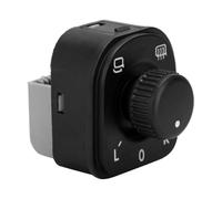 Interruttore specchietto retrovisore esterno Regola l'interruttore di controllo dello specchio con la manopola 1K0959565J per Golf per Passat EOS