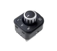 Interruttore specchio elettrico Interruttore specchietto retrovisore esterno compatibile con per VW GOLF PLUS 05- VI 08- EWS-per VW-018