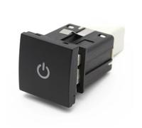 Interruttore spegnimento luci diurne per auto, pulsante per specchietto retrovisore, interruttore radar musicale con cavo, adatto per VW Jetta Golf 6(Power)