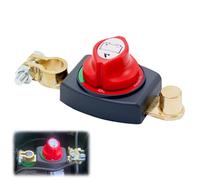 Interruttore Stacca Batteria 12V 24V 48V, SilverChry Interruttore Stacca Batteria Auto, Stacca Batteria Auto Rapido, Stacca Batteria 12v Per Auto, Barca, Moto, Veicoli, Camion