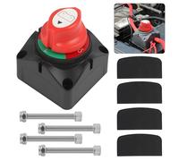 Interruttore Stacca Batteria 12V-24V per Auto, Moto e Barca, Staccabatteria Rotativo da 300A, Isolatore Elettrico Affidabile per Stacca Batteria 12V-24V, Sicurezza e Durabilità