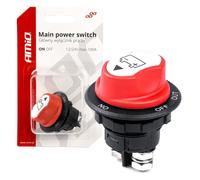 Interruttore stacca batteria AMIO 03026 3 posizioni 100A/150A/500A