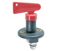 Interruttore Stacca Batteria tipo Competizione Bipolare max 100A 6 12 24 volt