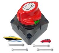 Interruttore stacca Batteria da 12V 24V 48V staccabatteria auto moto 300 Ampere