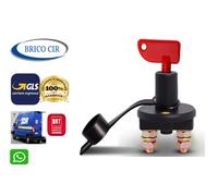 Interruttore Stacca Batteria Staccabatteria Cobo Camper Barca Auto 200A 12V 24V