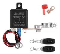 Interruttore Stacca Batteria Universale Wireless Con Telecomandi Antifurto Auto