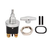 Interruttore Staccabatteria 12 V 500 A Protezione Auto Camion Yacht Veicoli Tecnici Custodia Metallo Impermeabile Sicurezza Elettrica Adatto per Utilizzo Esterno Industriale Nautico