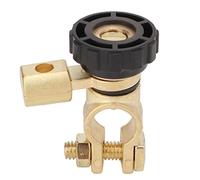 Interruttore Staccabatteria Alta Qualità, Posto Negativo, Compatibile 6V 12V 24V, Ottone e ABS - Sicurezza e Protezione Batteria, Semplice Installazione per Auto e Veicoli