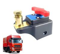 Interruttore staccabatteria per auto - 12-24V per impieghi gravosi 7,8x4,75x5,8 cm, controllo alimentazione ABS in rame, componente sicuro per veicolo | Presente accessorio per auto industriale indust