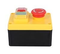 Interruttore Stop/Start Motore Pulsante Elettromagnetico per Officina Funzioni S