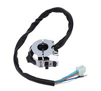 Interruttore sul manubrio, interruttore di funzione della motocicletta Interruttore degli indicatori di direzione del clacson Interruttori lampeggianti per manubrio 22 mm