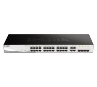 Dwitch D-Link semigestionabile 24 porte gigabit + 4 porte giga giga