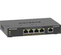 Interruttore (Switch Netgear 5-Port Gigabit Ethernet PoE+ Plus Switch (GS305EP) 5x 1Gb Gestibile | GS305EP-100PES