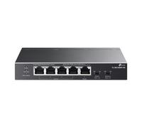 TP-Link TL-SG1005P-PD switch di rete Gigabit Ethernet (10/100/1000) Supporto Power over Ethernet (PoE) Nero