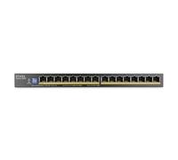 Interruttore (Switch Zyxel GS1100-16EPS 16x 1Gb Ingestibile | GS1100-16EPS-EU0101F