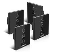 Interruttore Tapparella WiFi, Maxcio Smart Switch per Tende Compatibile con Alexa e Google Home, Interruttore Avvolgibile WiFi con Funzione Timer, Perfetto per Tapparella, Tende【LED Controllabile】